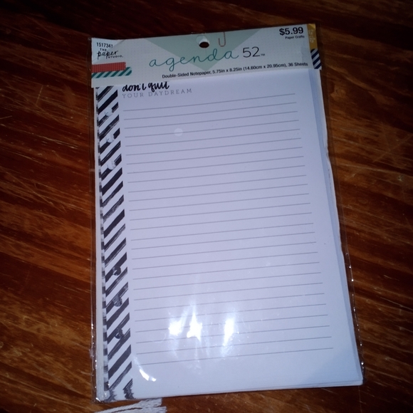 Bundle of Agenda 52 stickers, paper inserts, & more - Picture 2 of 10